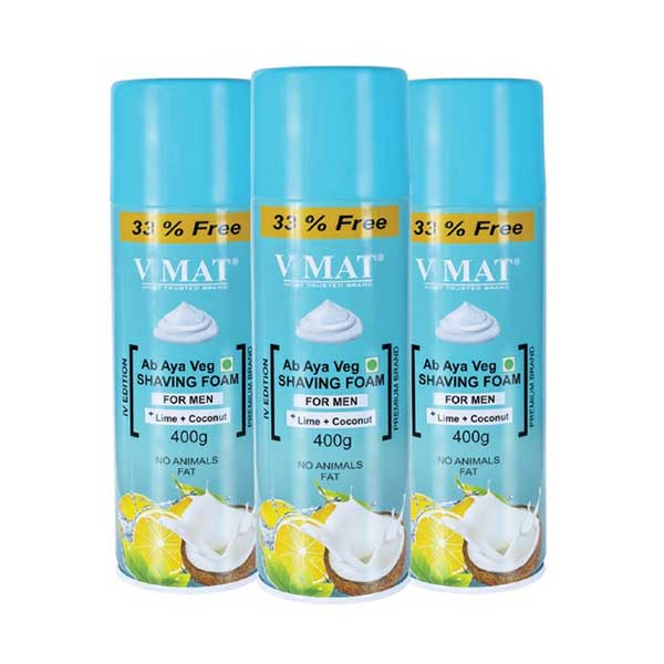 VMAT Lime & Coconut Shaving Foam for Men