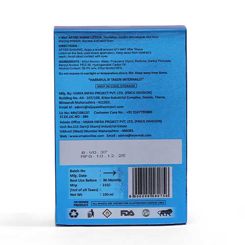 VMAT Ocean Ice After Shave Lotion for Men