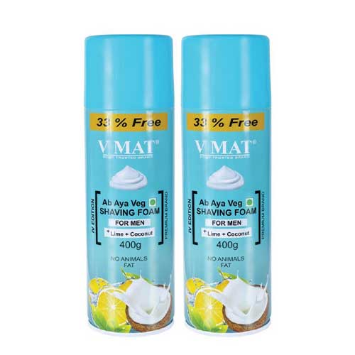 VMAT Lime & Coconut Shaving Foam for Men