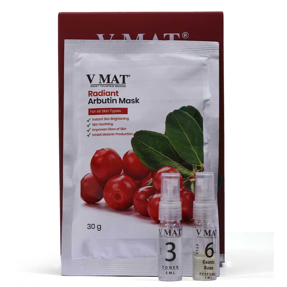 VMAT Radiant Arbutin Facial Kit for All Skin Types