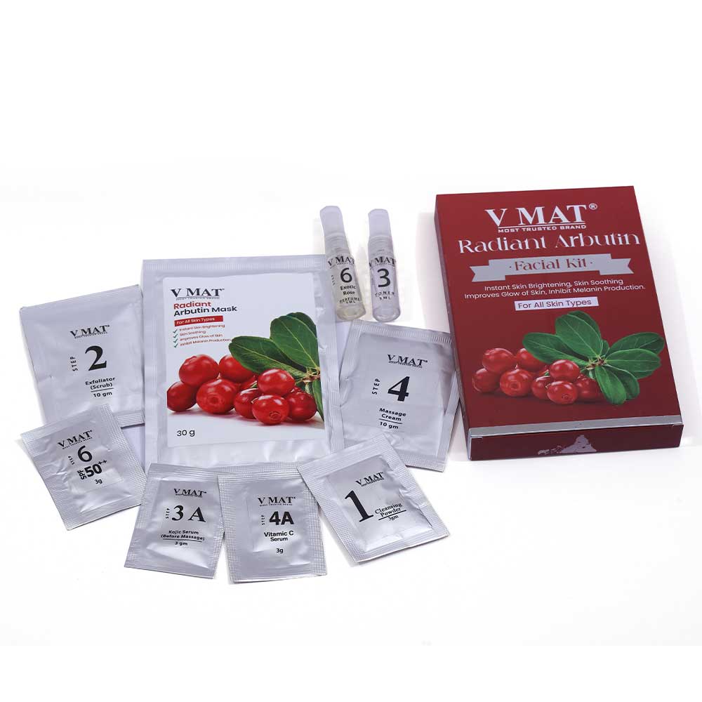 VMAT Radiant Arbutin Facial Kit for All Skin Types