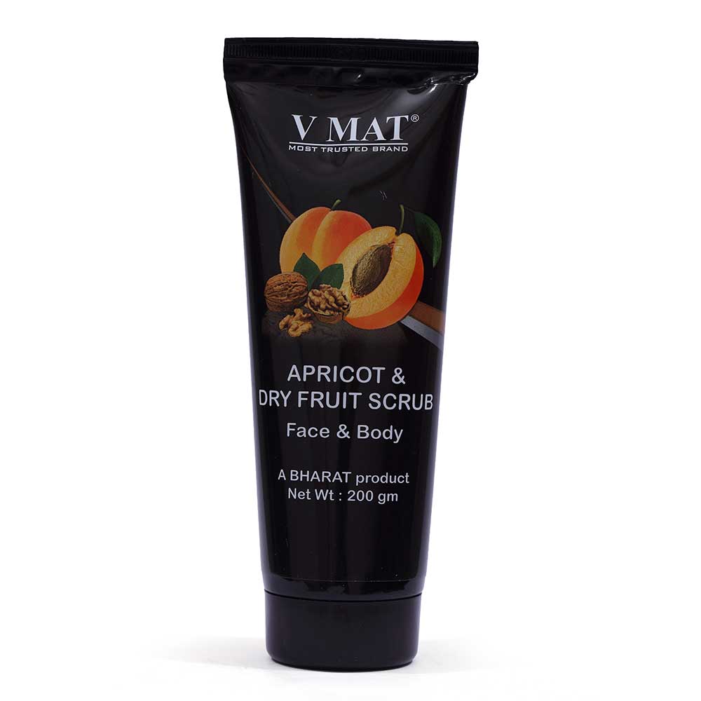 VMAT Apricot & Dry Fruit Face & Body Scrub