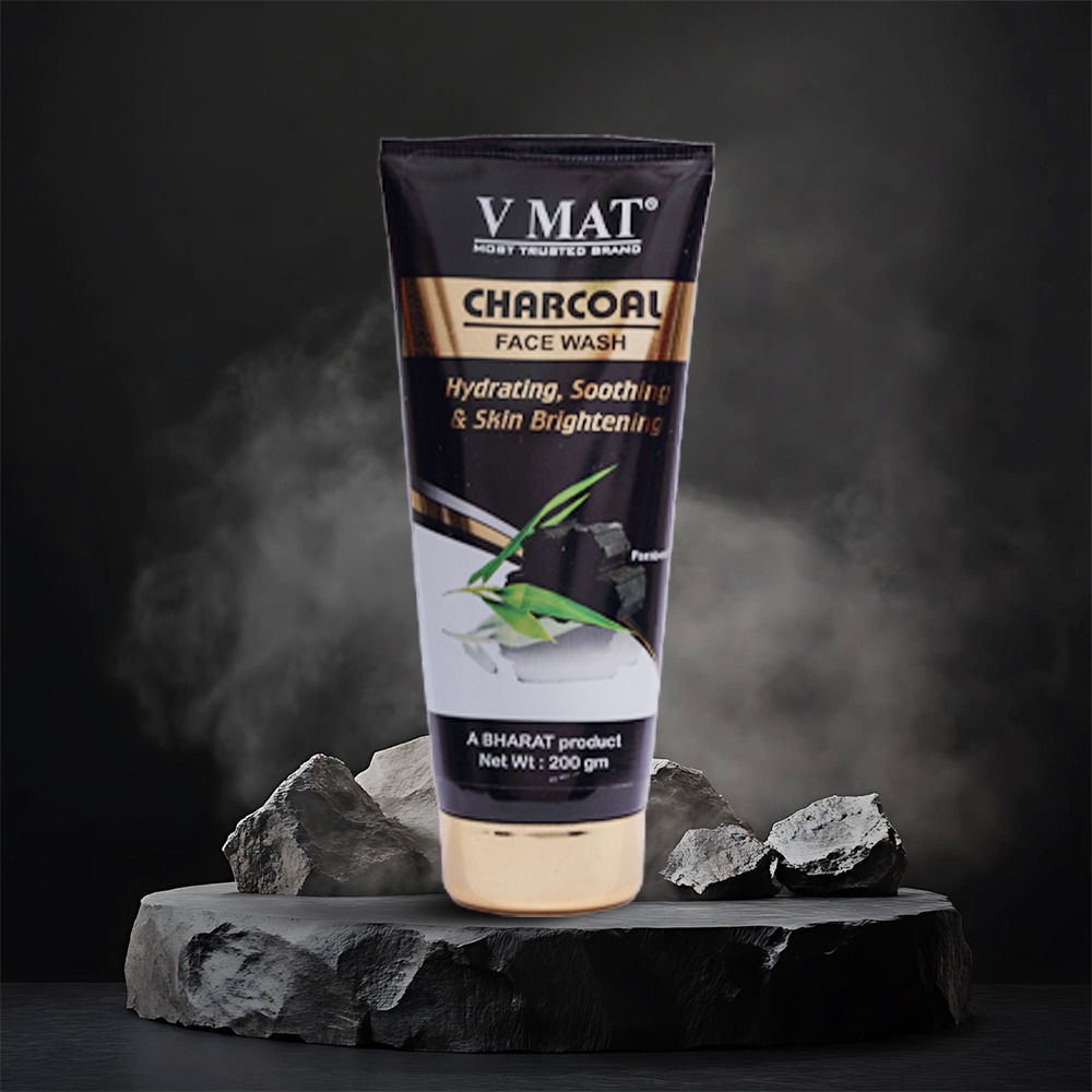 VMAT Charcoal Face Wash with Activated Charcoal