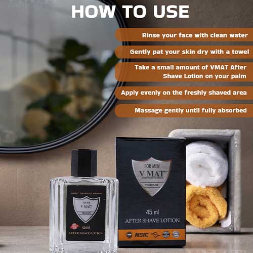 VMAT Premium After Shave Lotion for Men