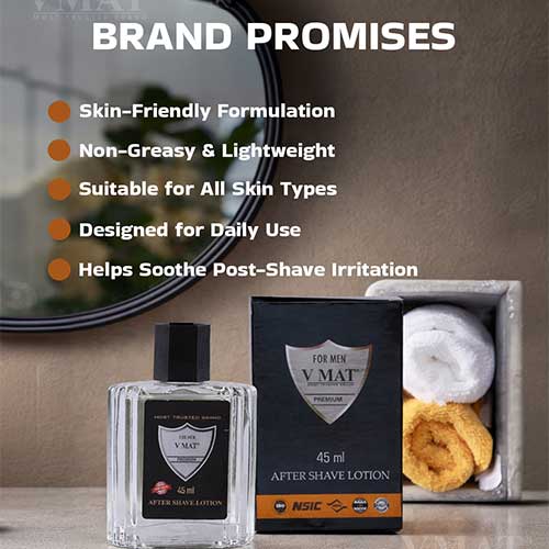 VMAT Premium After Shave Lotion for Men